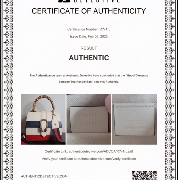 Gucci Dionysus Bamboo Top-Handle - Picture 16 of 16